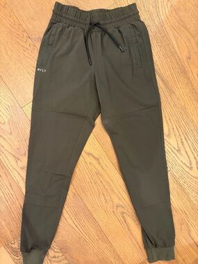 BYLT Women's Olive Green Jogger Pants